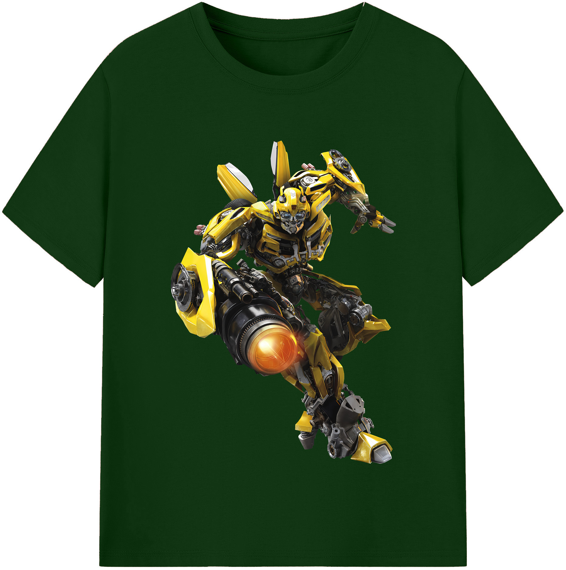 （画像用） Transformers トランスフォーマー 綿100％半袖Tシャツ（フロントプリント）